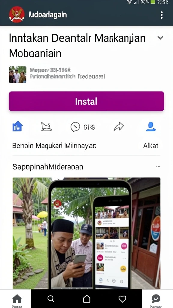 Tangkapan layar menunjukkan suasana grafis yang menawan di dalam game.