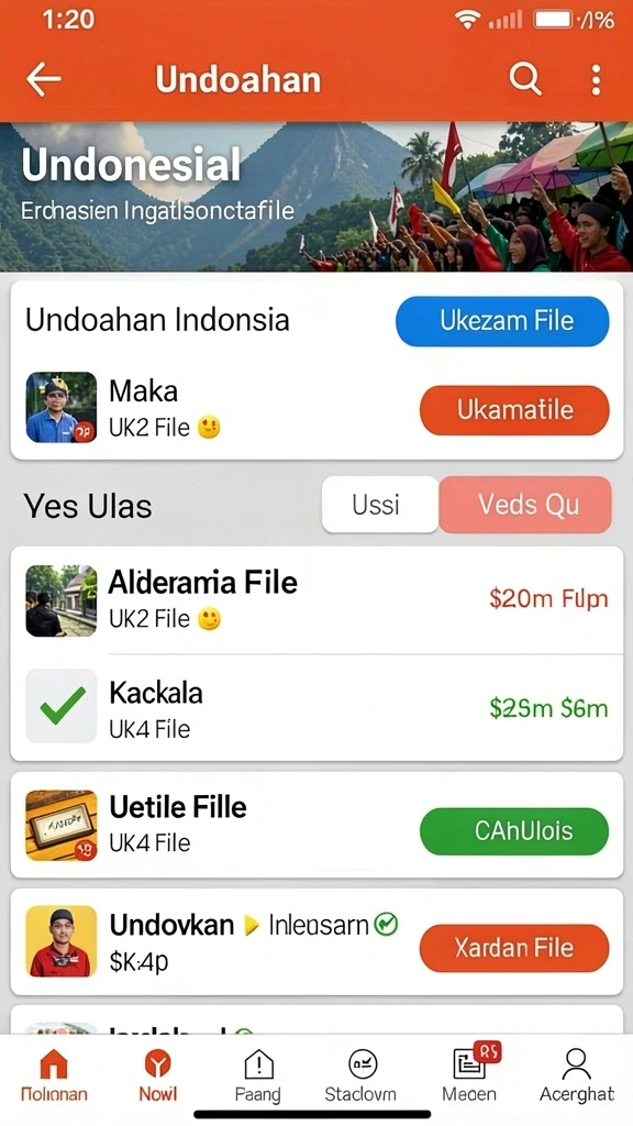 Pengaturan level yang beragam dan menantang.