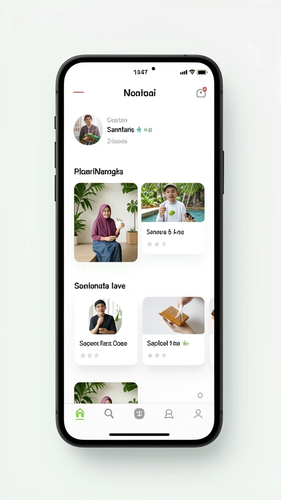 Tampilan antarmuka yang menarik dan intuitif.