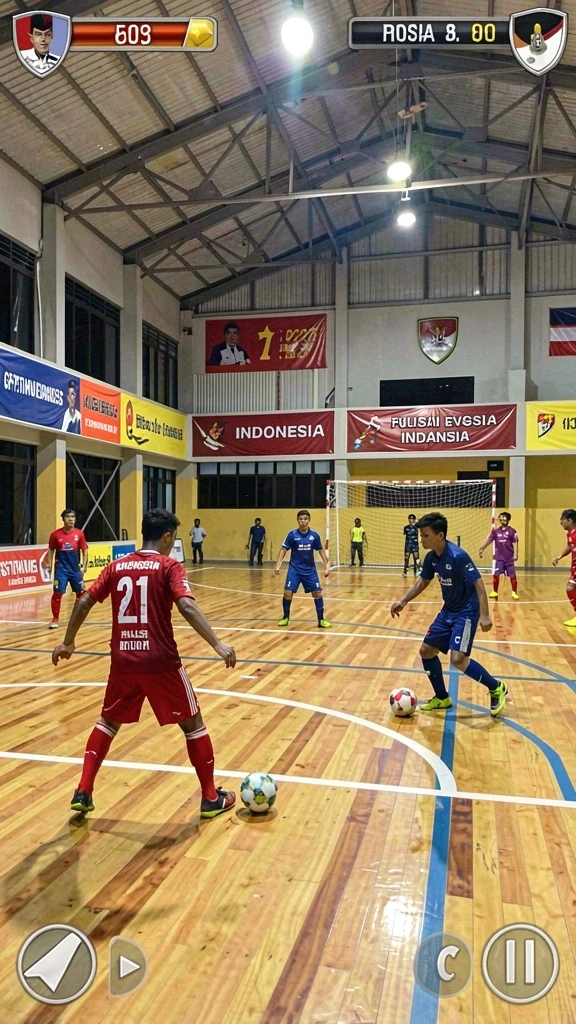 Level menantang yang penuh dengan rintangan.