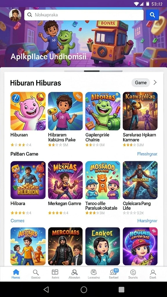 Screenshot menunjukkan proses pembuatan Batik yang edukatif.