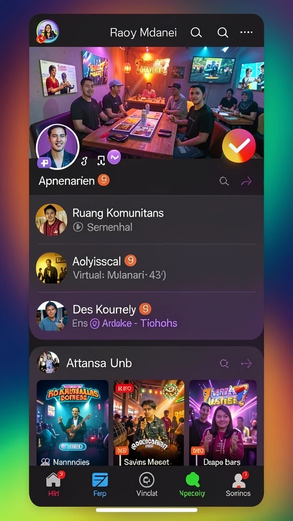 Tampilan antarmuka yang ramah pengguna.