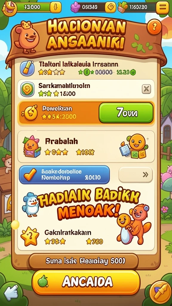 Beragam pilihan game untuk semua usia dan preferensi.