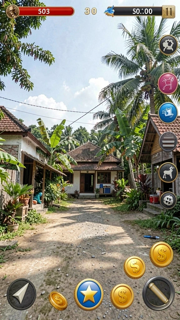 Fitur turnamen yang menambah keseruan bermain.