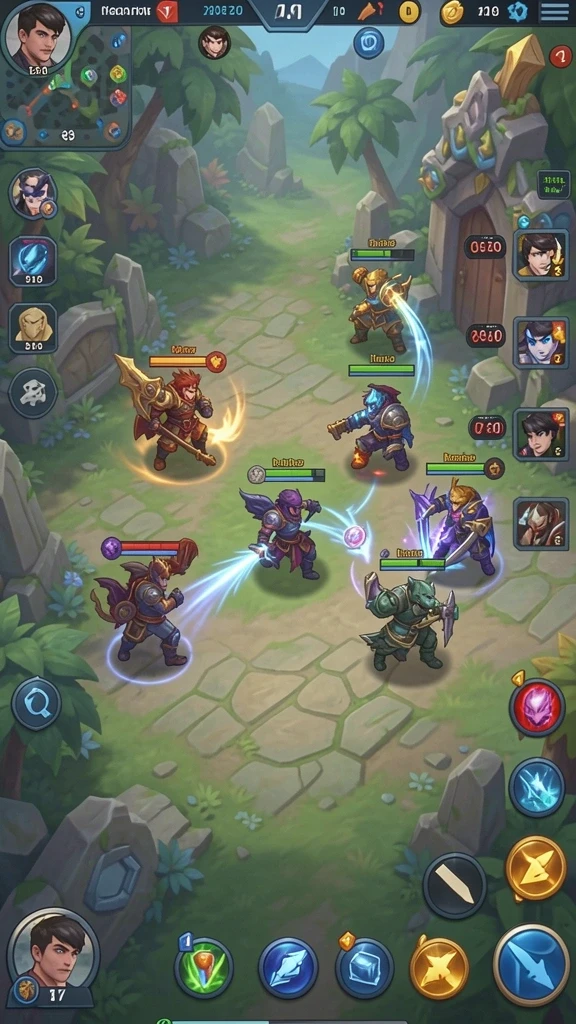 Mode multiplayer yang seru dengan teman.