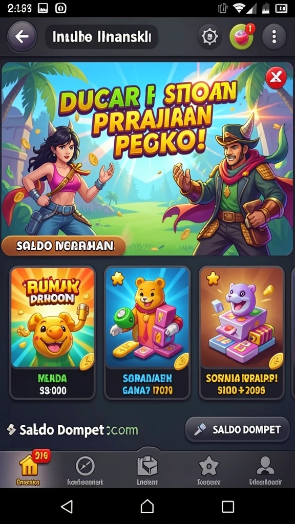 Ragam pilihan permainan slot yang bervariasi.