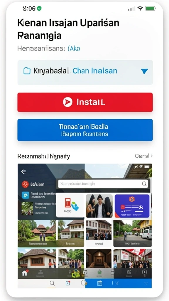 Tampilan antarmuka yang intuitif dan menarik.