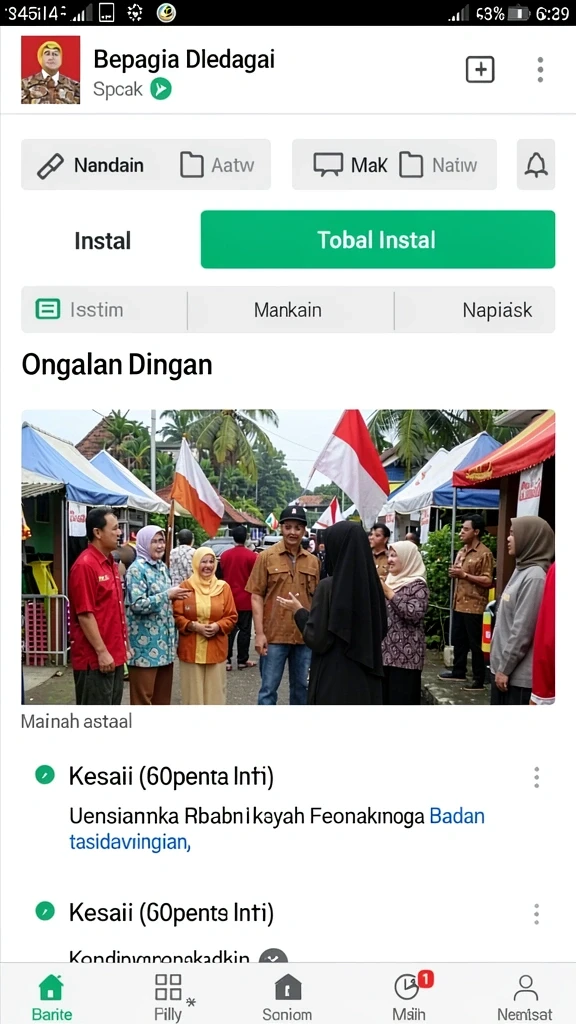 Tangkapan layar menampilkan ruang angkasa yang indah dan luas.