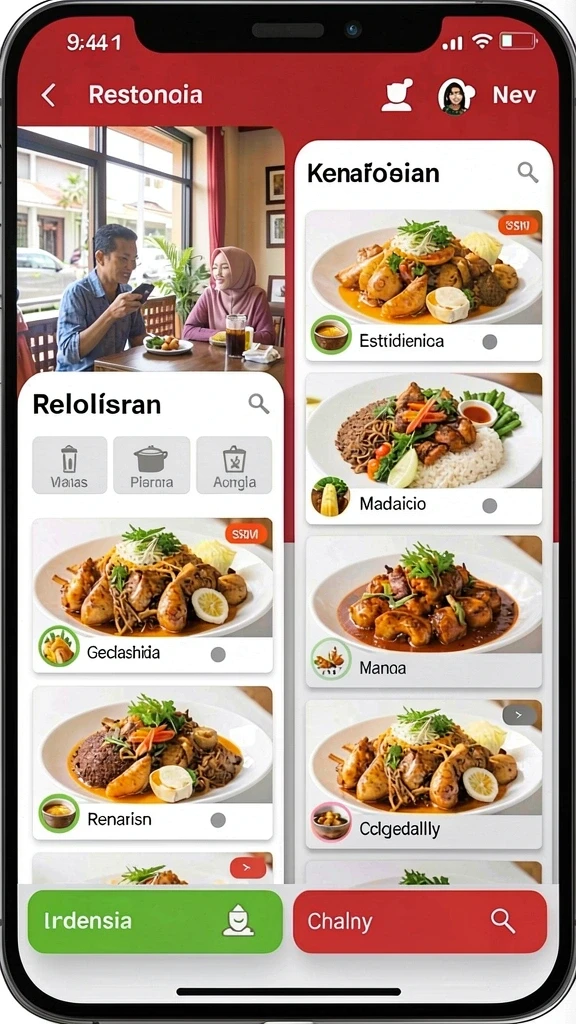 Tampilan awal aplikasi HAKIM4D yang menarik dan modern.