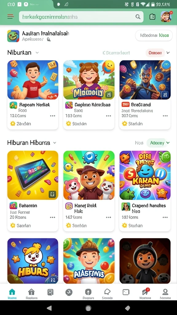 Grafis yang memukau dengan efek visual yang menawan.