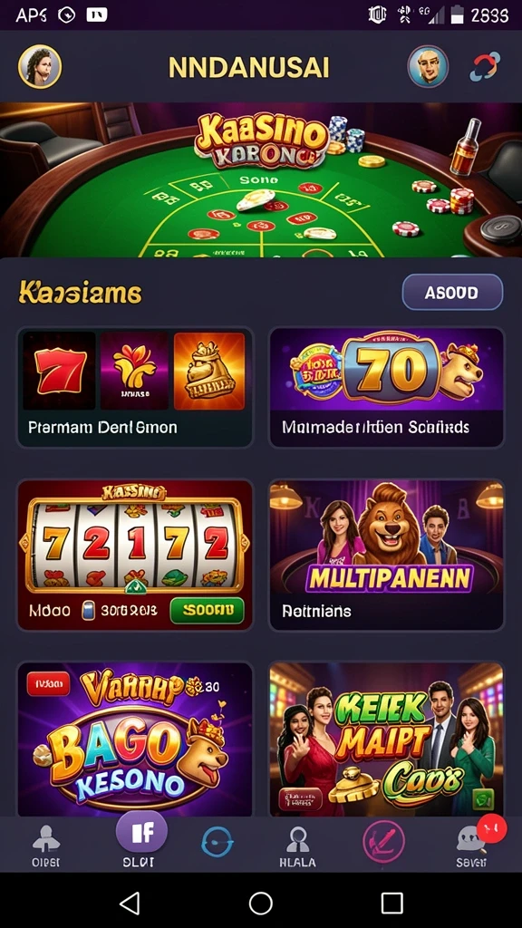 Beragam pilihan permainan judi yang mengasyikkan.