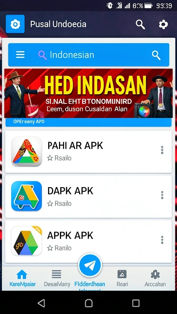 Screenshot kedua menampilkan salah satu tantangan yang harus diselesaikan.
