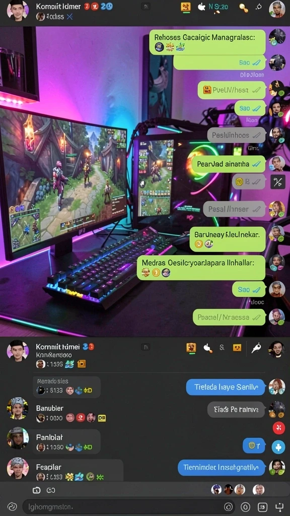 Fitur multiplayer yang memungkinkan bermain bersama teman.