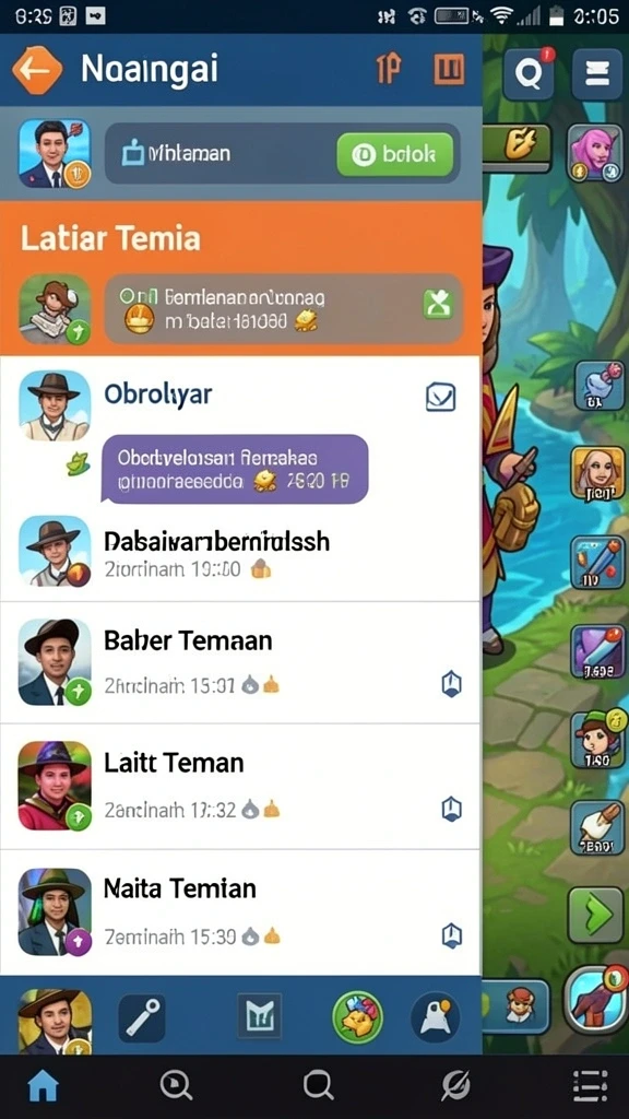 Fitur statistik yang membantu pemain dalam memilih angka.