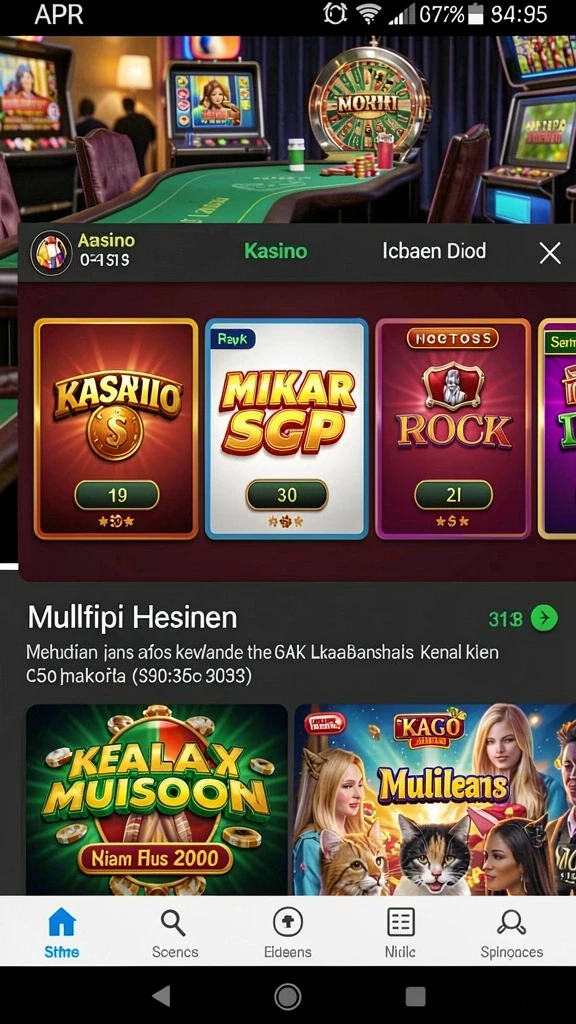 Sistem hadiah yang jelas dan transparan.