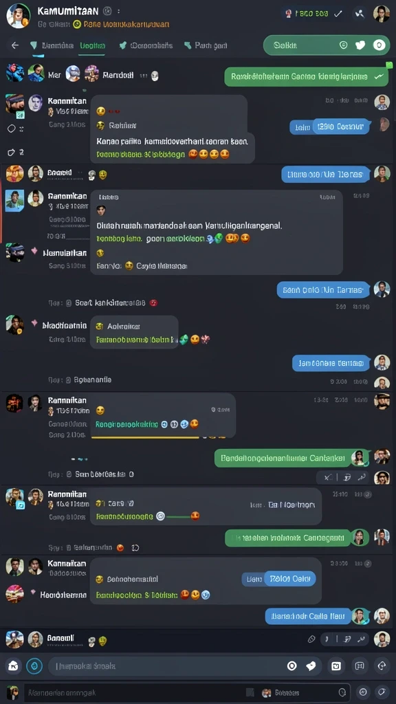 Fitur interaktif dengan berbagai tantangan menarik.