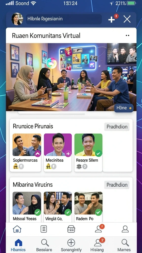 Tampilan menu utama JOYPUTAR yang ramah pengguna.