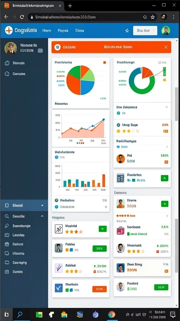 Tampilan menu yang user-friendly dan intuitif.