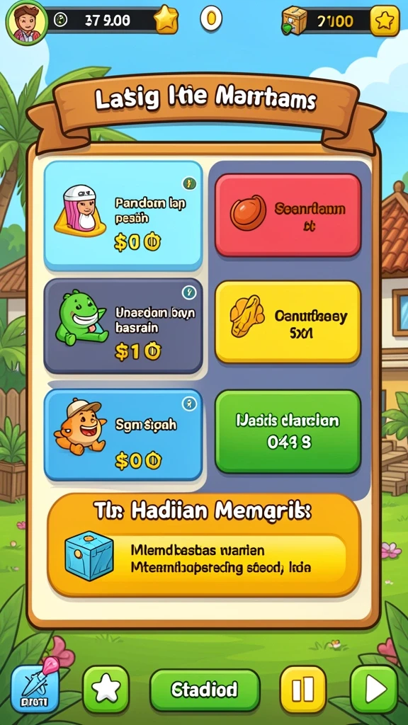 Mode permainan yang bervariasi dan seru.