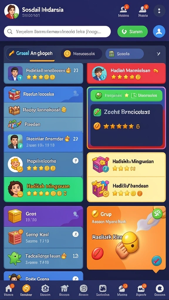 Mode multiplayer yang seru dan menantang.