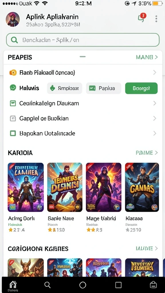 Desain antarmuka yang ramah pengguna dan mudah dinavigasi.