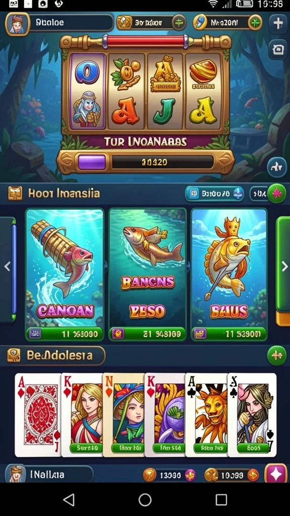 Screenshot menunjukkan tampilan utama game MEGAVISA88 yang menarik.