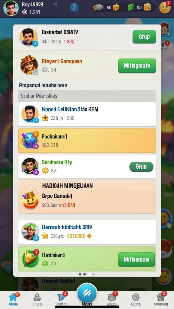 Tampilan antarmuka yang menarik dan mudah dinavigasi.