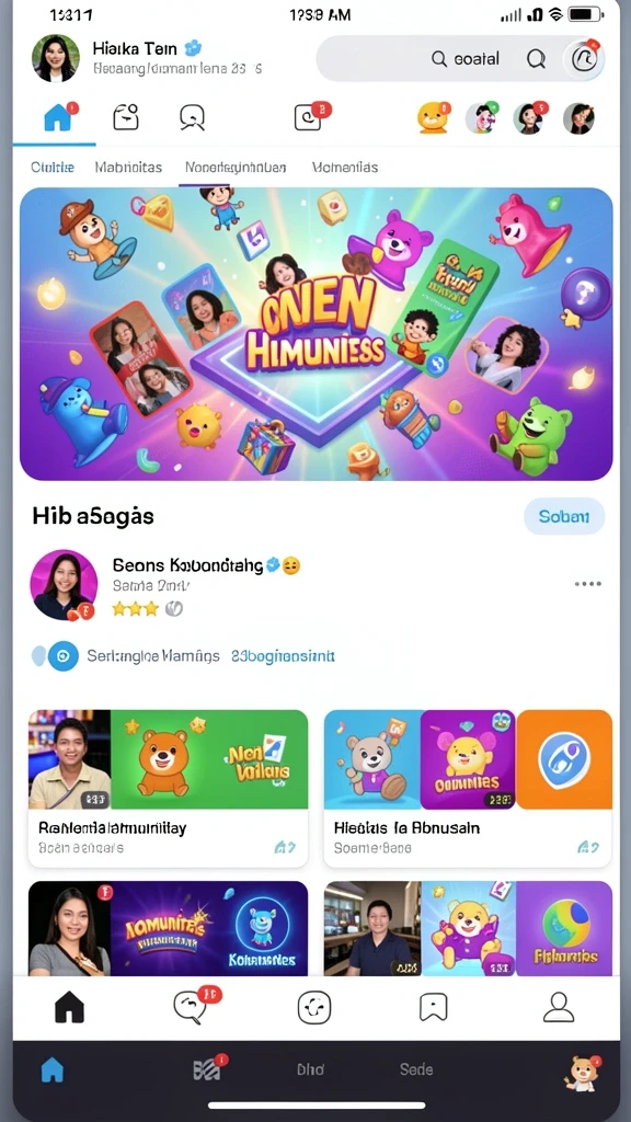 Beragam pilihan permainan dalam satu tempat.