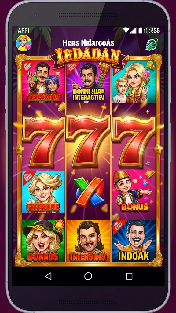 Gambar menunjukkan fitur bonus saat bermain MINISLOT.