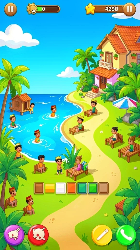 Fitur multiplayer yang memungkinkan kompetisi dengan teman.