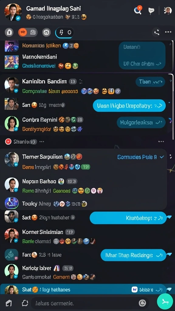 Mode sosial untuk interaksi antar pemain.