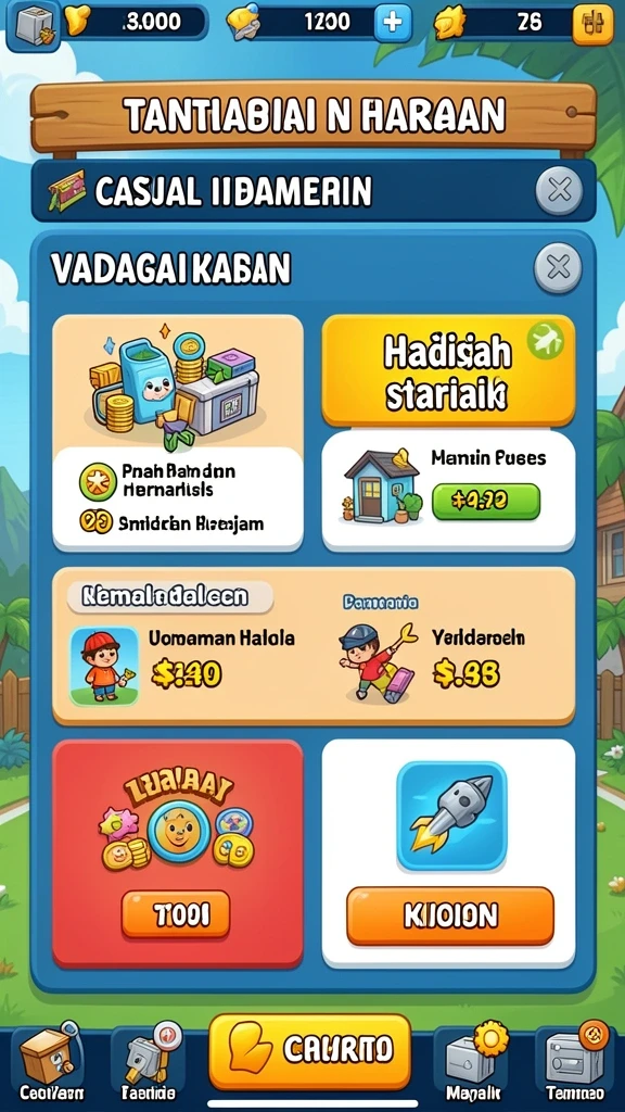 Tampilan antarmuka yang ramah pengguna.