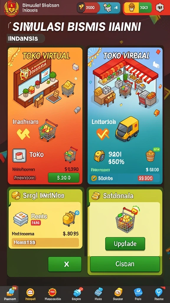 Tampilan utama aplikasi TALAS89 yang menarik.