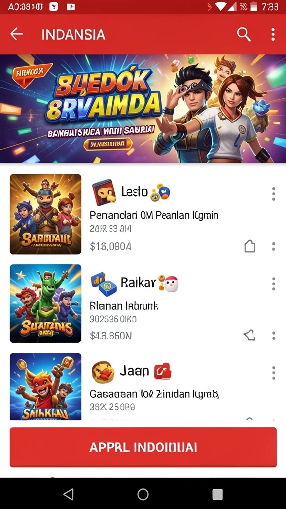 Tampilan antarmuka yang menarik dan mudah digunakan.