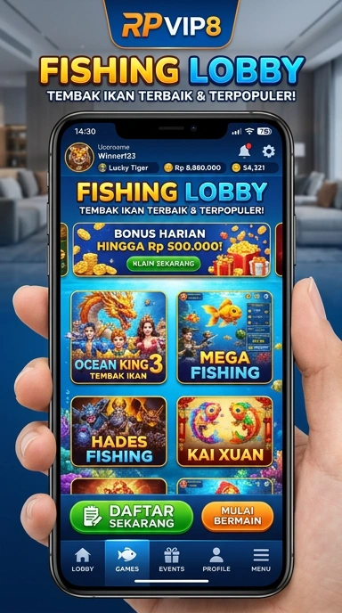 rpvip8 — layar beranda